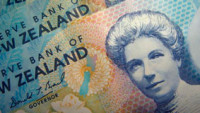 The New Zealand dollar hit new lows