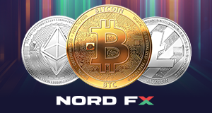 Брокер NordFX предлагает уникальные условия для сделок с криптовалютой