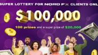 Super Lottery: NordFX Gives Away 100,000 USD to Traders